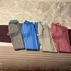 *BUNDLE* Gymshark flex leggings size small
